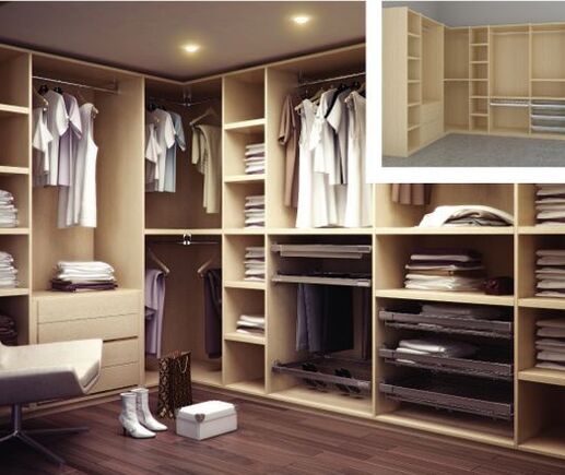 Гардеробная Кристалл