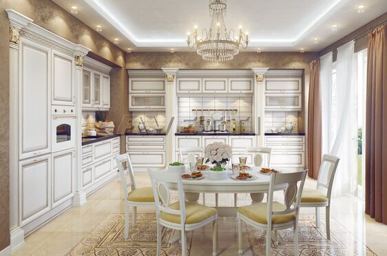 Кухня в морском стиле: свобода для творчества