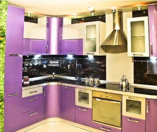 Кухня Сиреневый букет