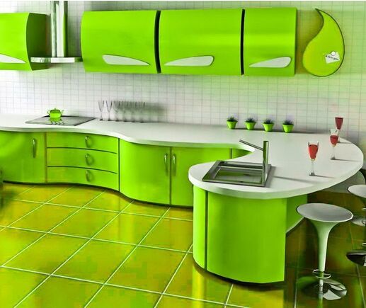 Кухня Сочный лайм 